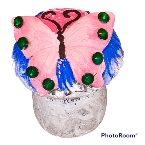 🦋 BUTTERFLY MUSHROOM FIGURINE 🦋 - Picture 9 of 12